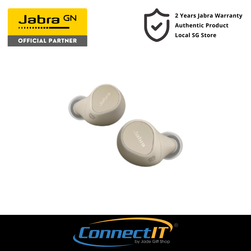 Jabra Elite 7 Pro Wireless Bluetooth 5.2 Earbuds With Active Noise Cancelling and Mono Mode (2 Years Local Warranty)