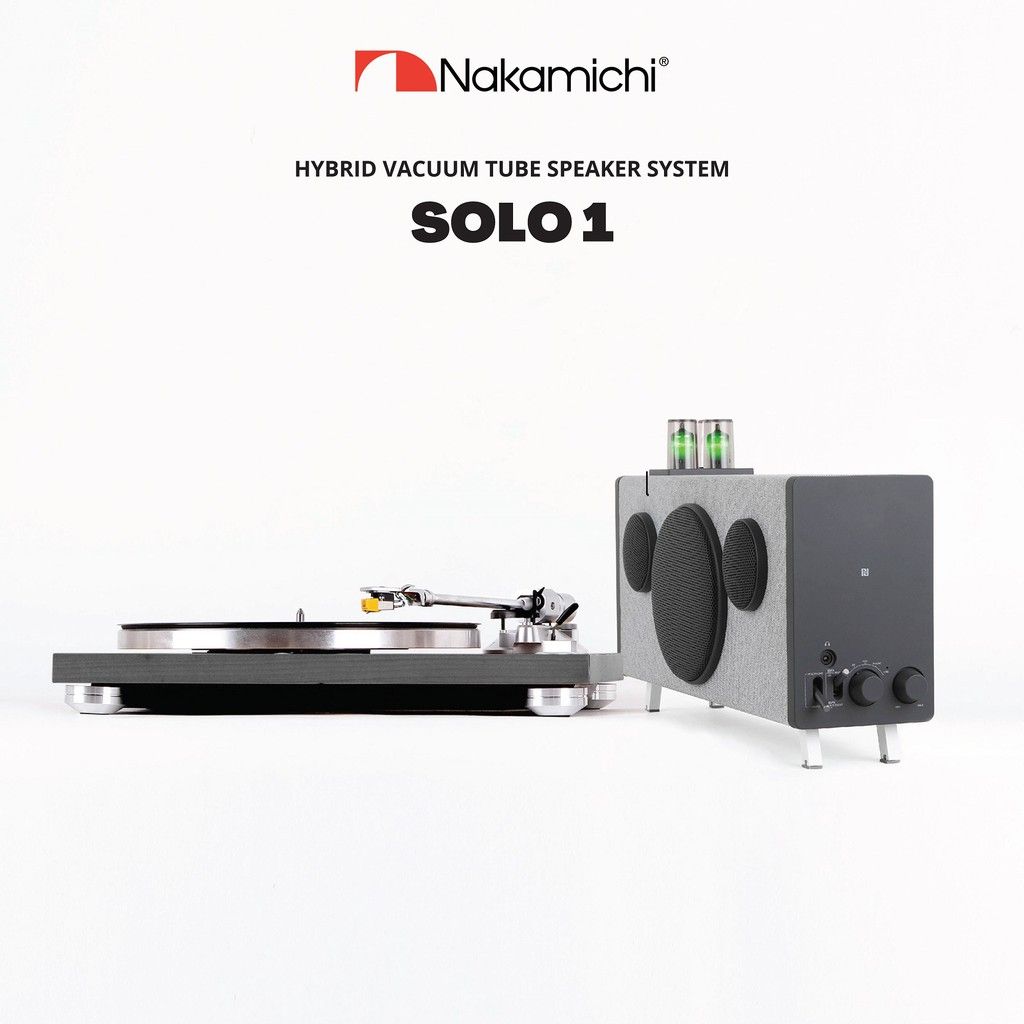 (NEXT DAY DELIVERY) Nakamichi Solo 1 Hybrid Vacuum Tube Speaker System