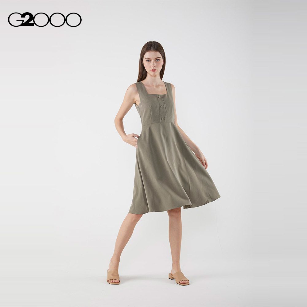 G2000 Women Chambray Midi Dress