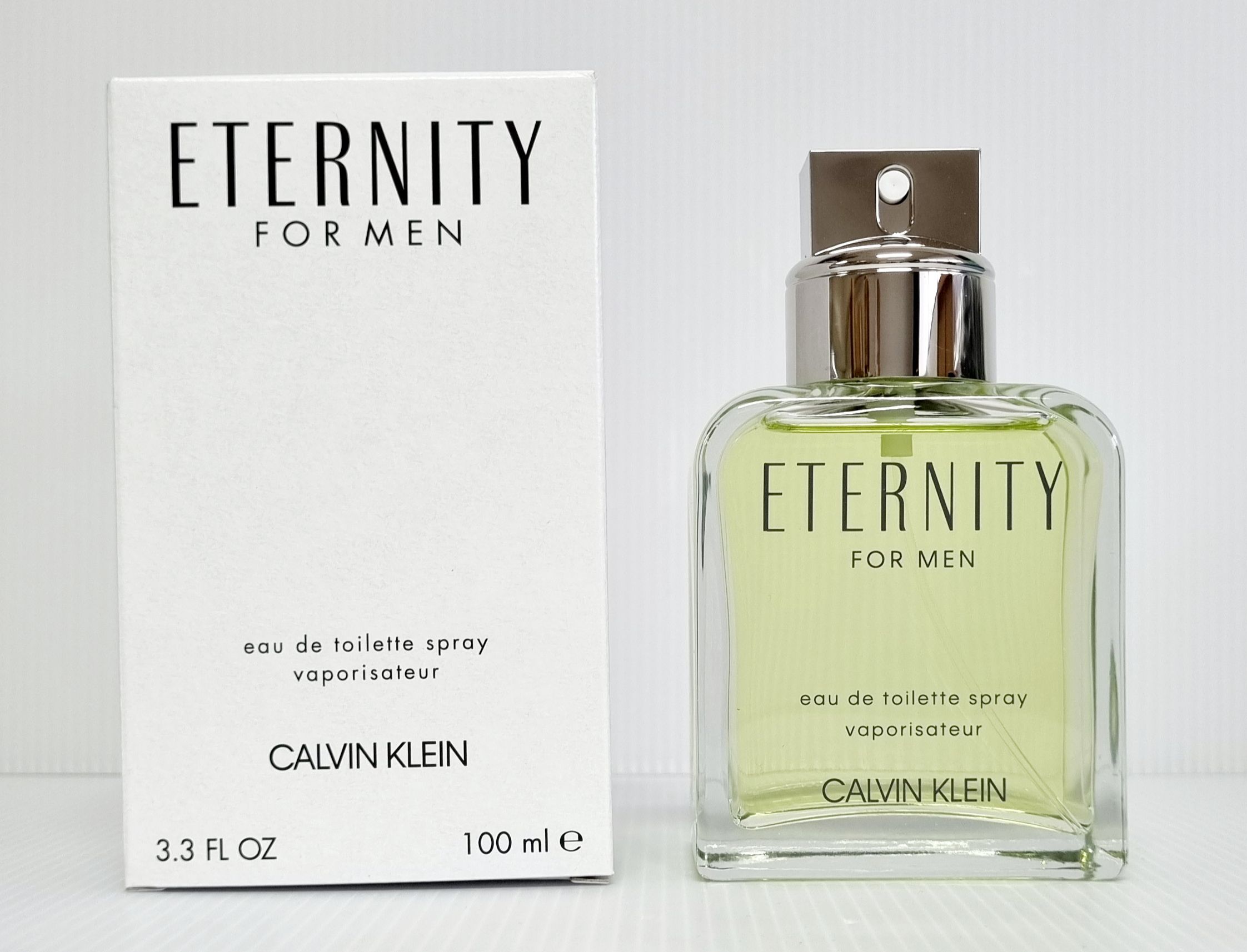 Calvin Klein Eternity for Men Eau de Toilette sp 100ml TESTER Pack [NEW]
