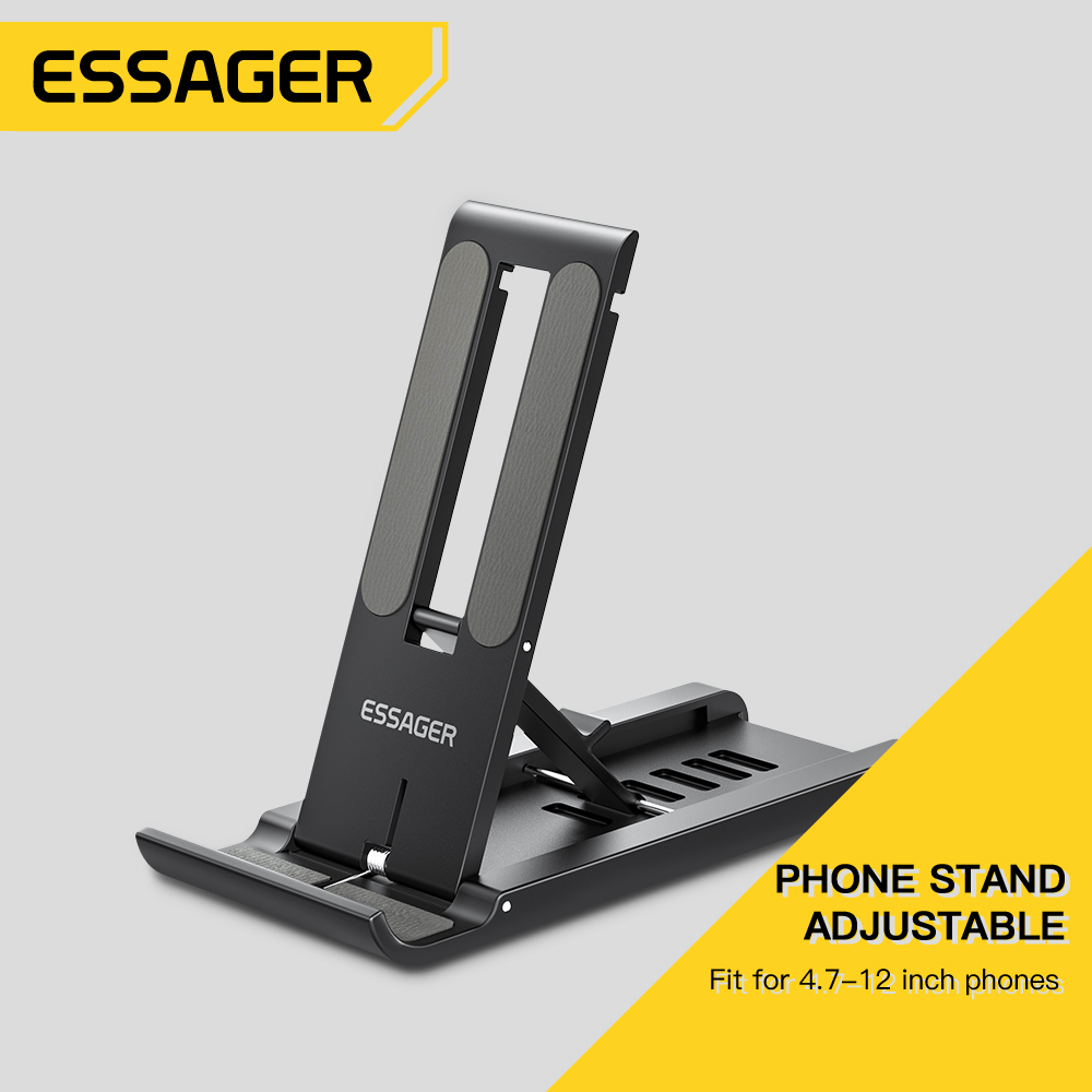 Essager Foldable Desktop Holder Portable Mini Moblie Phone Stand For iphone iPad Xiaomi  Huawei Desk Bracket Portable Stand