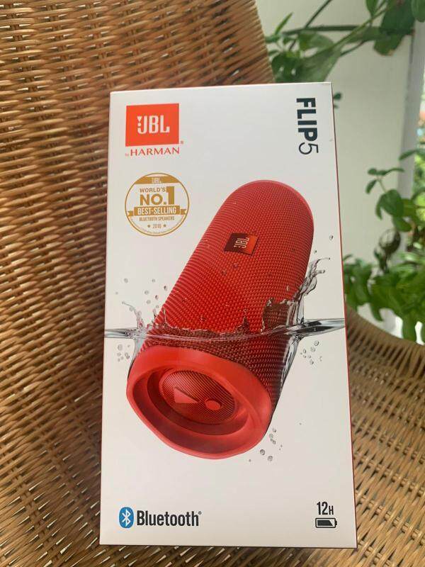 [CLEAR STOCK]Flip 5 Portable Bluetooth Speaker wireless waterproof stereo music pairing charge USB home outdoor travel party