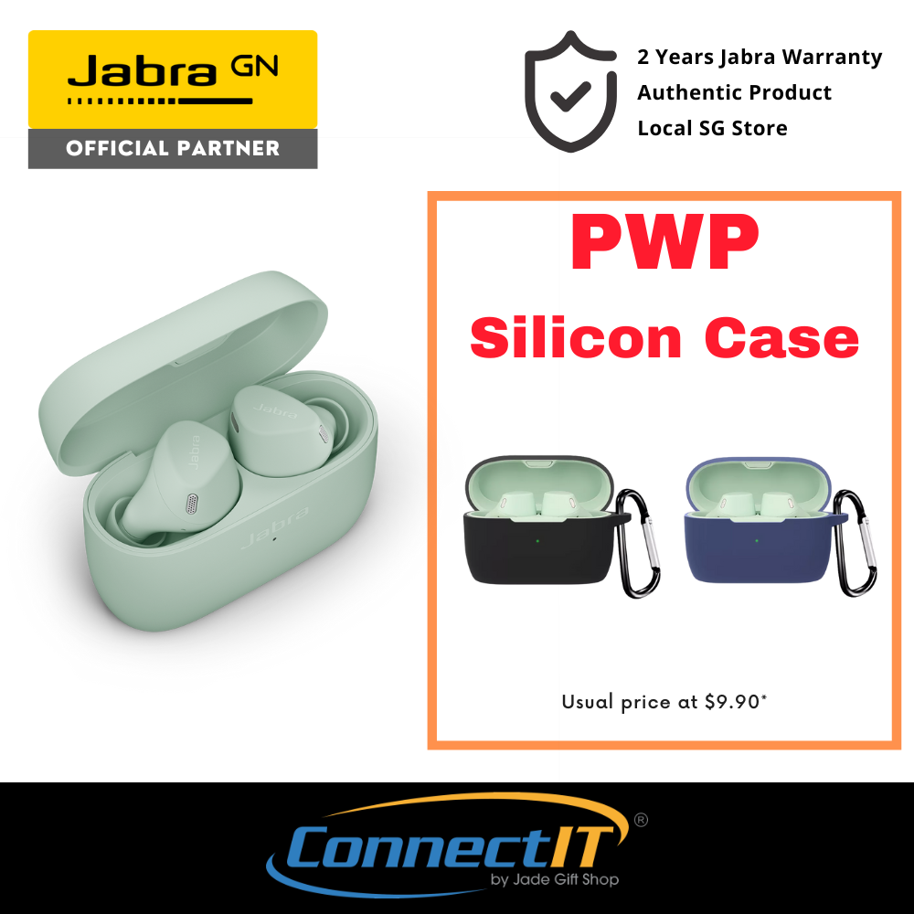 Jabra Elite 4 Active Bluetooth 5.2 Earbuds With Active Noise Cancellation and IP57 Rating (2 Years Local Warranty)